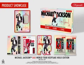 Boîte Hobby Box Michael Jackson™ Bad World Tour - Keepsake Premiere Edition