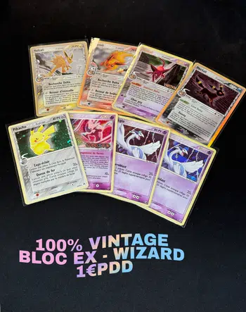 Super Show Vintage: 100% bloc ex holo & reverse - Des centaines de pépites à 1€ PDD 🚀