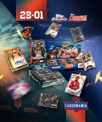 NEW COLLECTION -  TOPPS CHROME FORMULE 1 + UFC STADIUM 2025 + DONRUSS OPTIC NFL 2025
