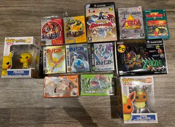 Jeux Pokemon , Zelda , Mario & Figurines