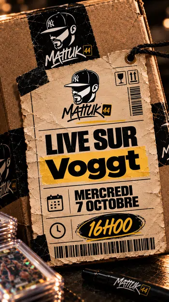 Live du mercredi - 1€ Prix de départ
