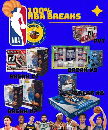 🏀 NBA TEAM BREAKS 🏀