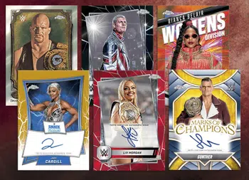 SHOW TOPPS CHROME WWE 2025 !!!! (THE LAST TIME IS NOW ?)