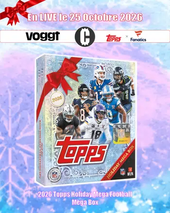 CASEBREAK NFL 1 E PDD , 2026 Topps Holiday Mega Football