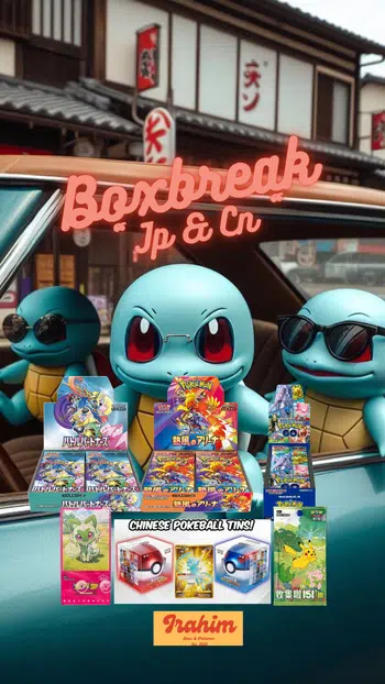 MEGA Boxbreak JAP & CN : POGO / SV9A / SV9 / 151 / GEM