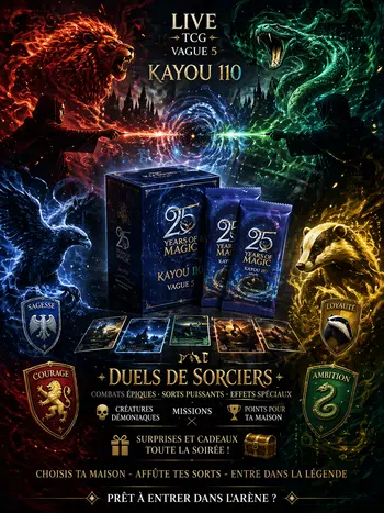 🧙‍♂️✨ LIVE TCG HARRY POTTER 🧙‍♂️✨  ! Pépite !