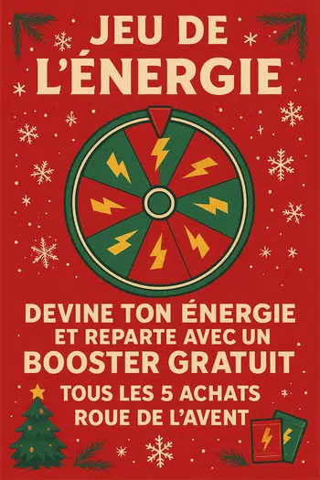 ⚡️Jeu de l'énergie et roue de l'Avent - Viens prendre le café au Grimoire ⚡️
