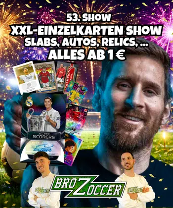 XXL-Einzelkartenshow ab 1€!🤑🤩 Payback Days!💸 Slabs, Autos, Relics, ...!🤩