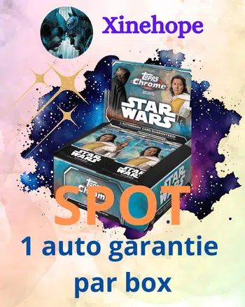 Star wars au spot topps chrome 2025