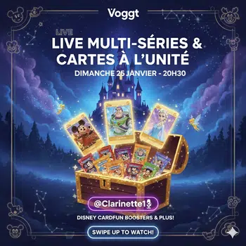 Live Multi séries Disney et Cartes à l'unité