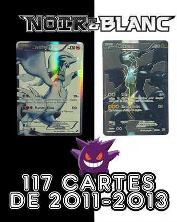 Live cartes en loose noire et blanc