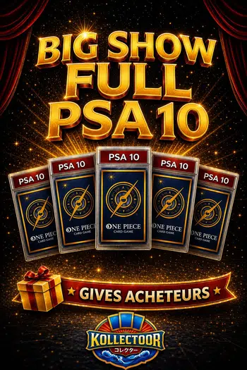 💎 SHOW PSA 10 - COLLECTION PERSO 💎