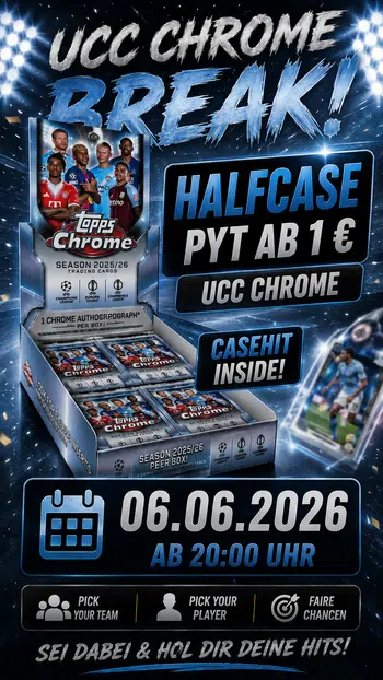 UCC Chrome Halfcase, Casehit inside