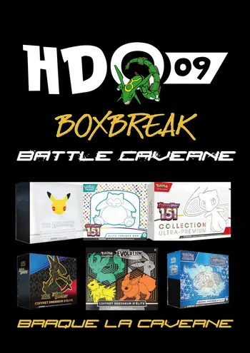 Boxbreak multi série & Battle caverne chope ton UPC!