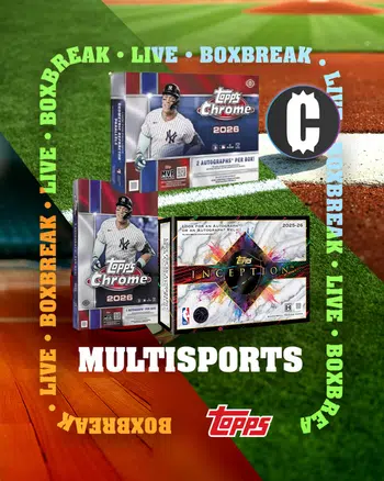 topps chrome baseball 2026 + topps INCEPTION nba !