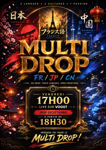 Multi Drop 🇫🇷🇯🇵🇨🇳