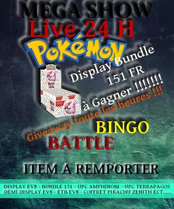 [EVENEMENT] LIVE 24H BOXBREAK POKEMON - GIVEAWAY TOUTES LES H