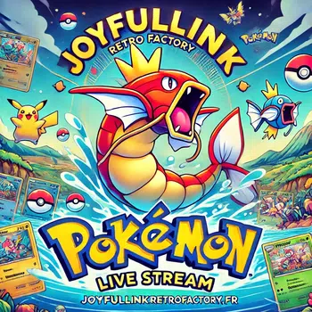 JoyFullInk Retro factory Show ☺️ bloc ex gros booster et cartes en loose