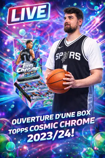 🏀 BREAK NBA TOPPS COSMIC CHROME 2023/2024 (WEMBYYYY) 🏀