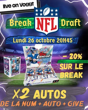 Breaf NFL format draft ! Prix réduit