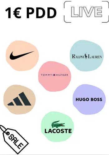 ☄️ 1€ PDD ( Ralph Lauren, Lacoste, Nike, Lévis…)