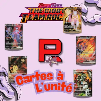 The glory of TEAM ROCKET - Cartes à l'unité