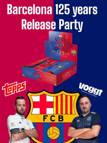 Topps Barcelona 125 years Release day