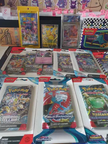 0 clim. 30Gradé +90booster boxbreak + give +3 tirage au sort