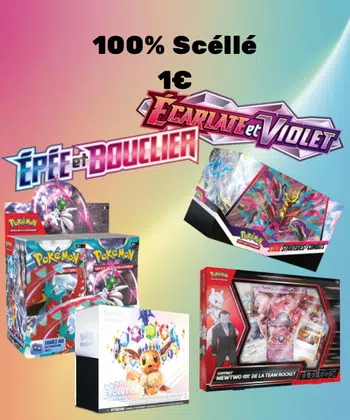 Destockage 1€ scellé ou Boxbreak ! EB EV ME