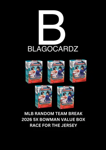 Bowman Value Box Random Team Budget Break #366