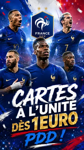 🚨 Cartes à l'unité dès 1€ PDD en Flash 🚨