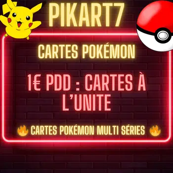 🔥 1€ PDD Cartes Pokémon Multi-Série 🔥