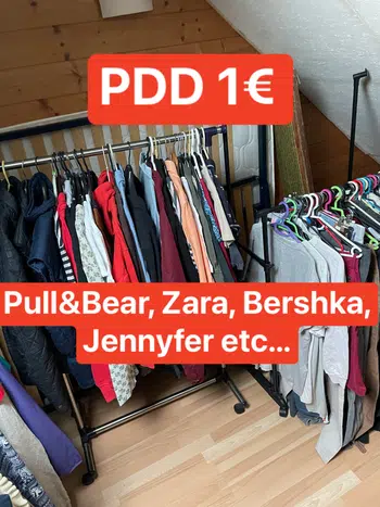 PDD 1 € Vide-dressing Pull&Bear, Zara, Bershka, Jennyfer et plein d'autres...