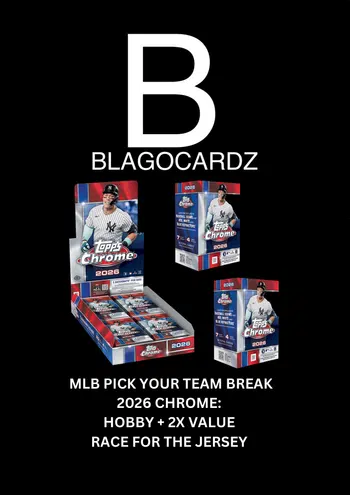 Chrome Baseball Hooby + Value Pick Your Team #412