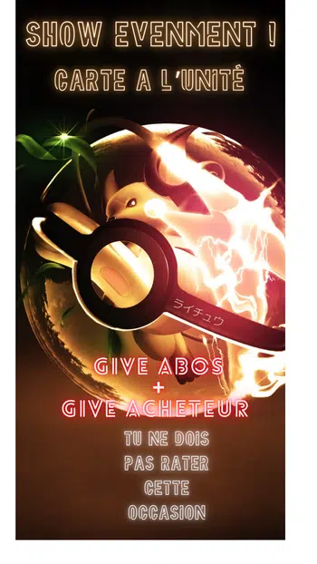 CARTE A L'UNITE SOIT AU RDV !!!!!!