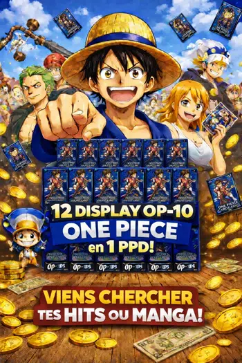 🏴‍☠️ MUR OP 10 ET OP 15 JAPONAIS 🎌 A 1€ DE PDD