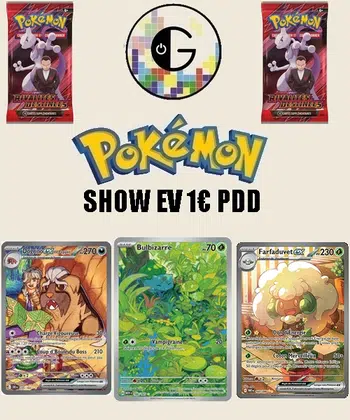 Show Pokémon 1 € PDD Ultra Ecarlate et violet !! AR , Secret Gold etc