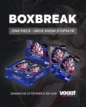 🏴‍☠️👺 Boxbreak - One Piece FR OP14