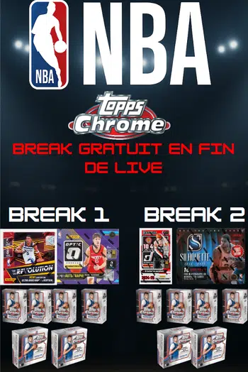 2 break nba + break gratuit pour les participants