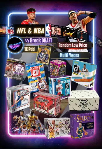 ⚡️1€ BREAK SPORT US🏀🏈⚾️DRAFT/RANDOM..🔥
