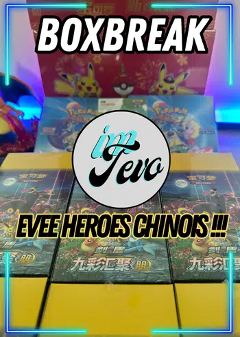 POKEMON DAYS !! SPECIAL EVEE HEROES CHINOIS !! 100% REGALADE !!