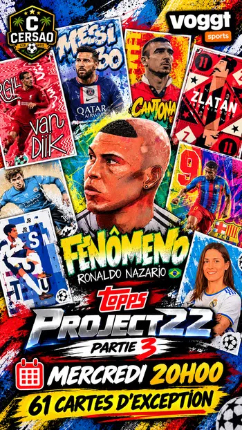 🔥 1€ PDD — PROJECT 22 TOPPS toute les cartes à l'unité - Partie 3  - Semaines 22 à 33🔥