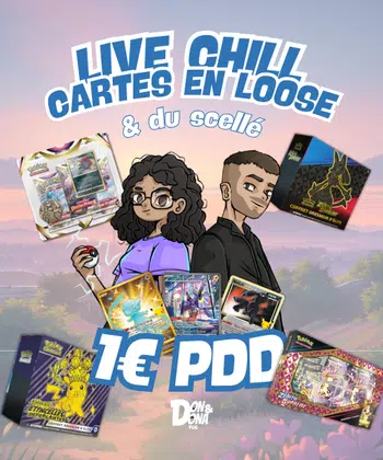 SHOW CHILL CARTES À L'UNITÉ - 1€ PDD 🔥 🔥