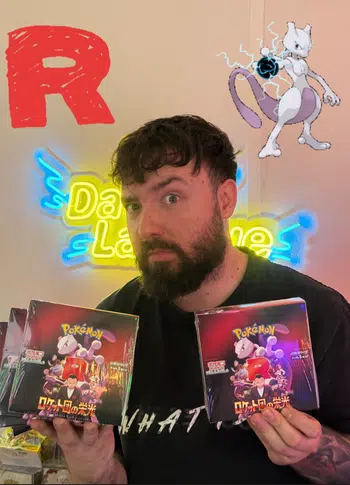 DAVID LAFARGE BOXBREAK DISPLAY TEAM ROCKET