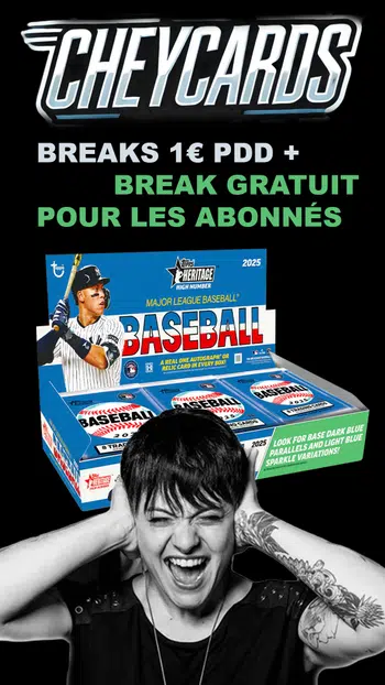 Breaks MLB 1€ PDD + break gratuit !