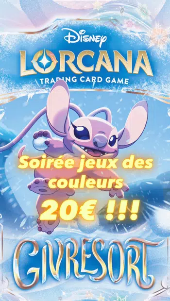 ❄️☃️Soirée 20€PDD Jeux des couleurs ☃️❄️
