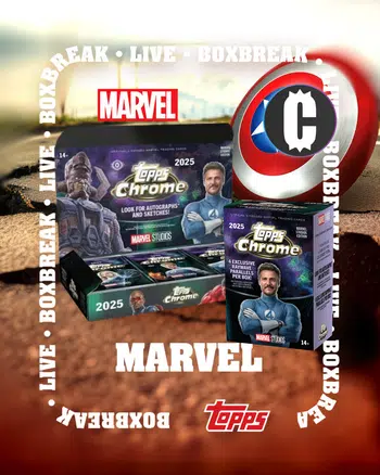 2025 Topps Marvel Studios Chrome® RELEASE DAY !