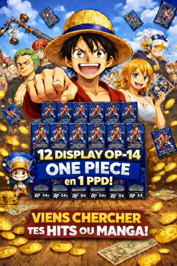🏴‍☠️ MUR OP 14 JAPONAIS 🎌 A 1€ DE PDD