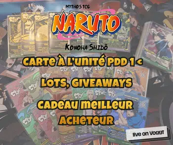 NARUTO MYTHOS ! PDD 1 euro !