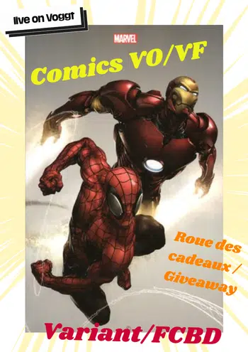 Comics + roue des cadeaux